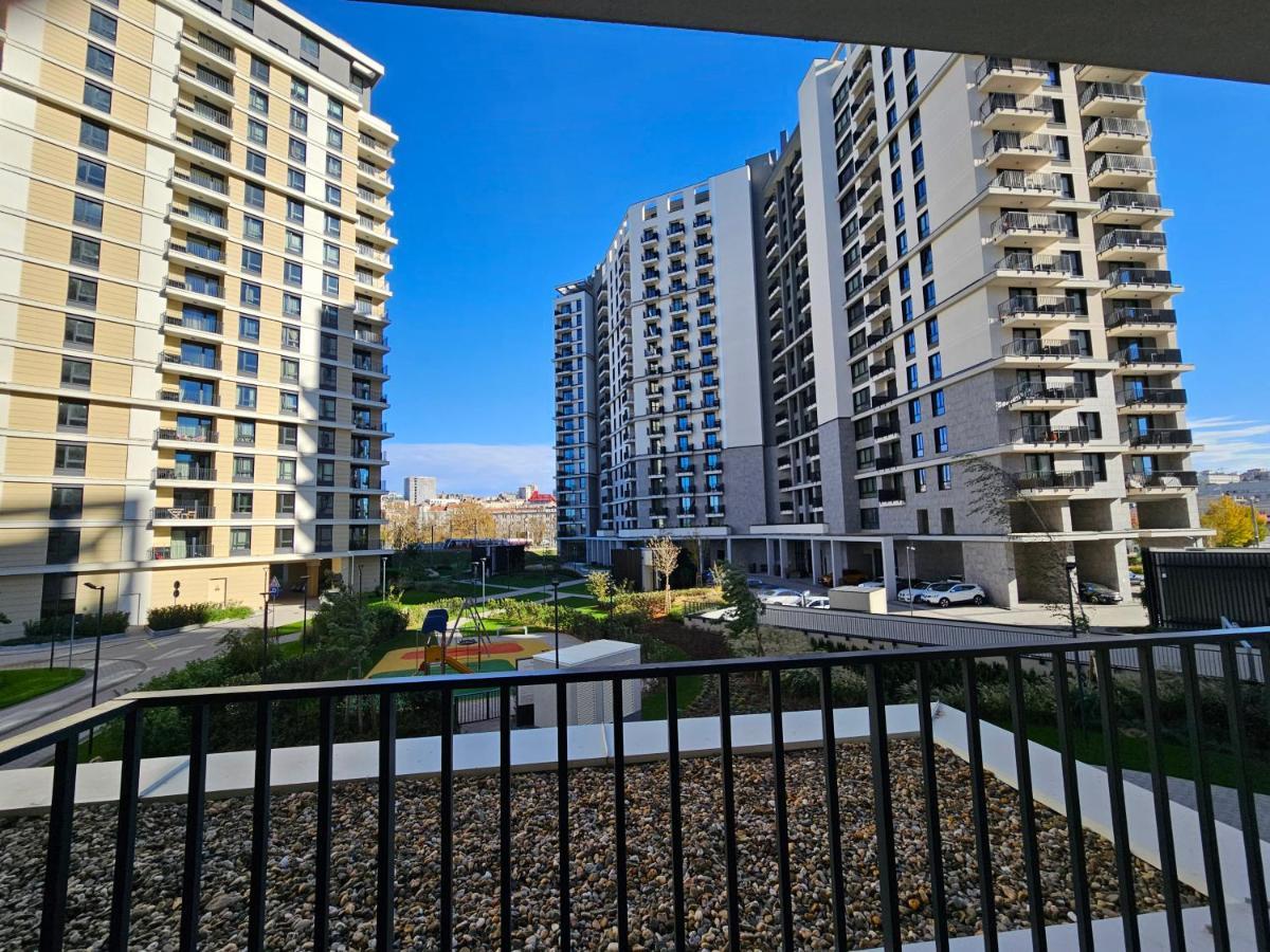 Belgrade Waterfront Cozy Symphony 1 Apartment Sajmiste ภายนอก รูปภาพ